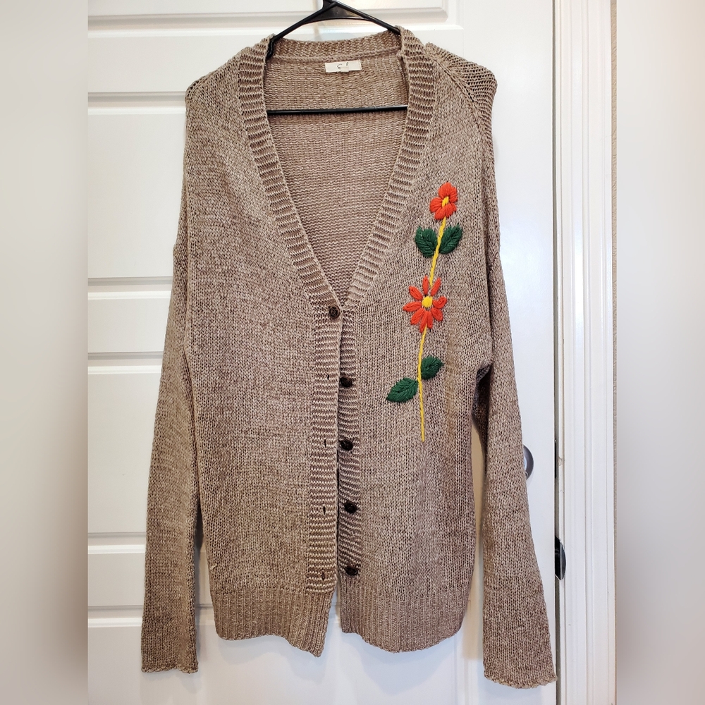 Easel Cardigan Sweater‎